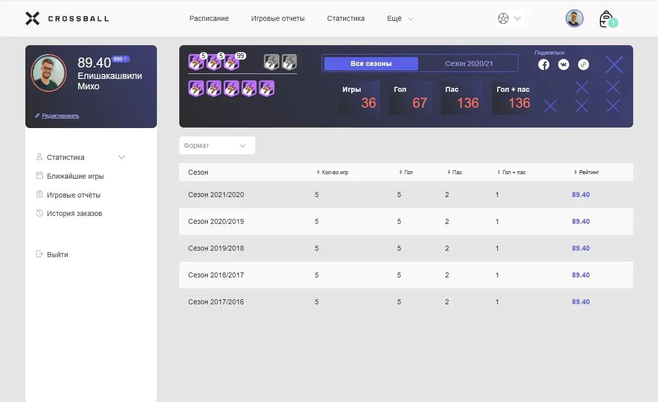 Sport Stats