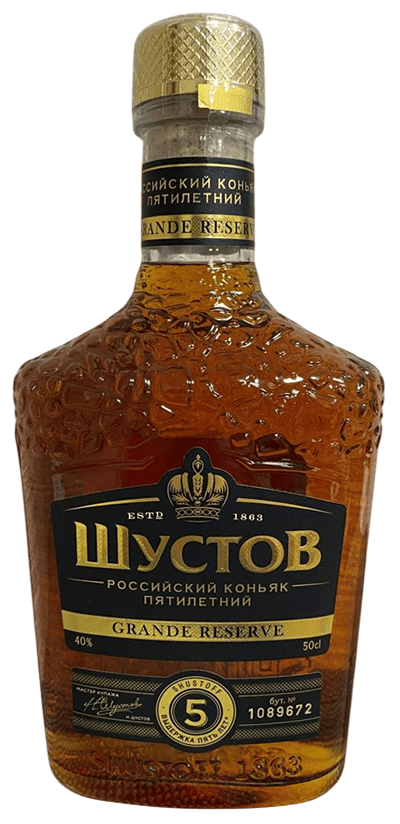 Коньяк Шустов Российский