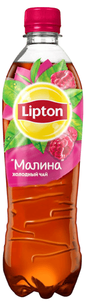 Lipton черный чай малина