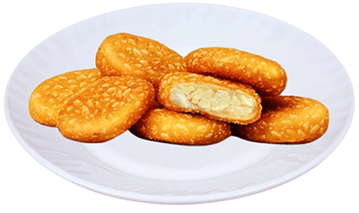 Сырные медальоны